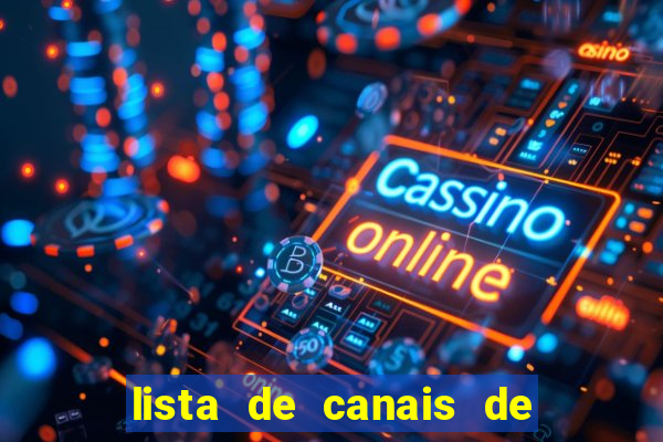 lista de canais de esporte iptv